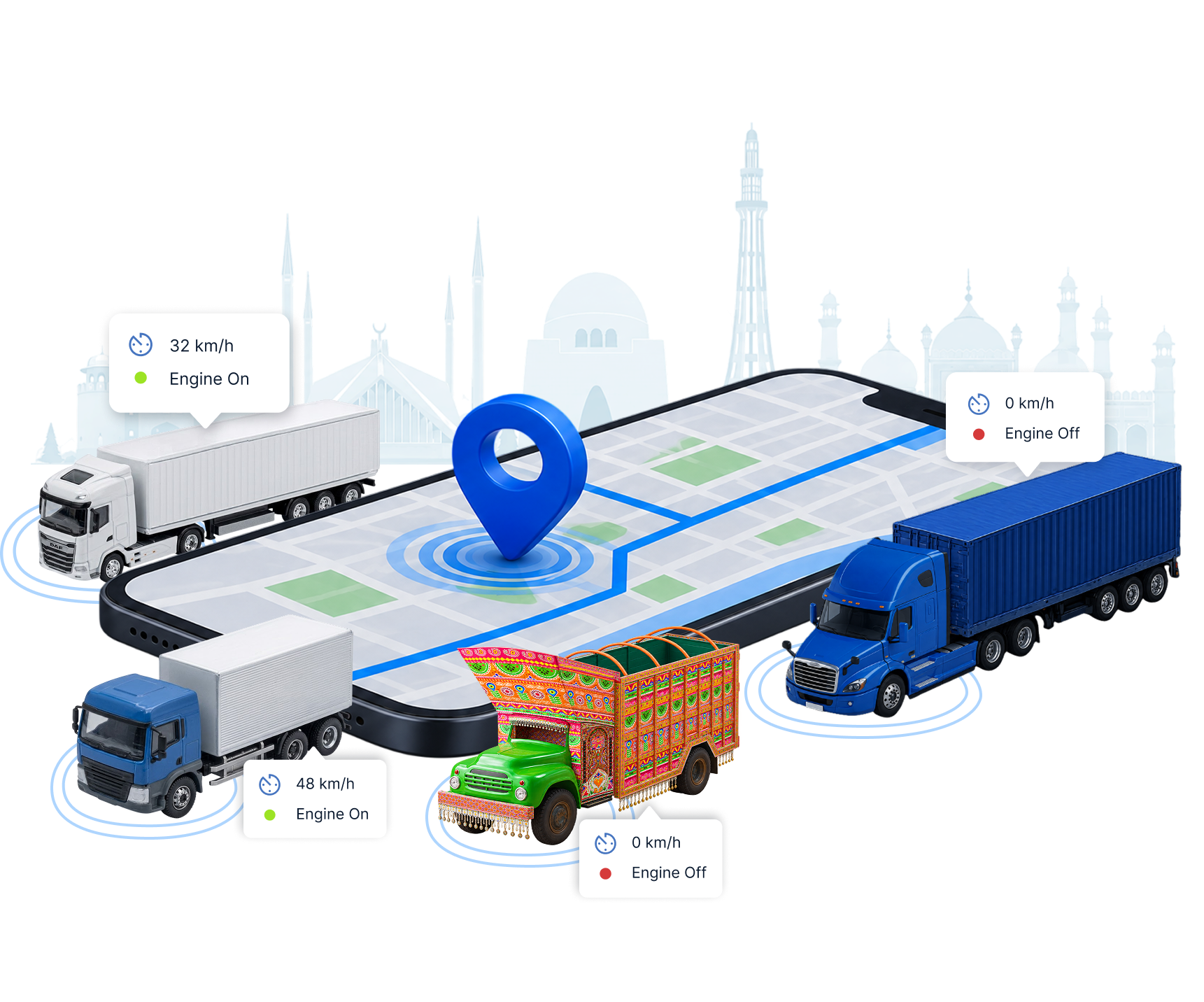 Freight containers and logistics operations